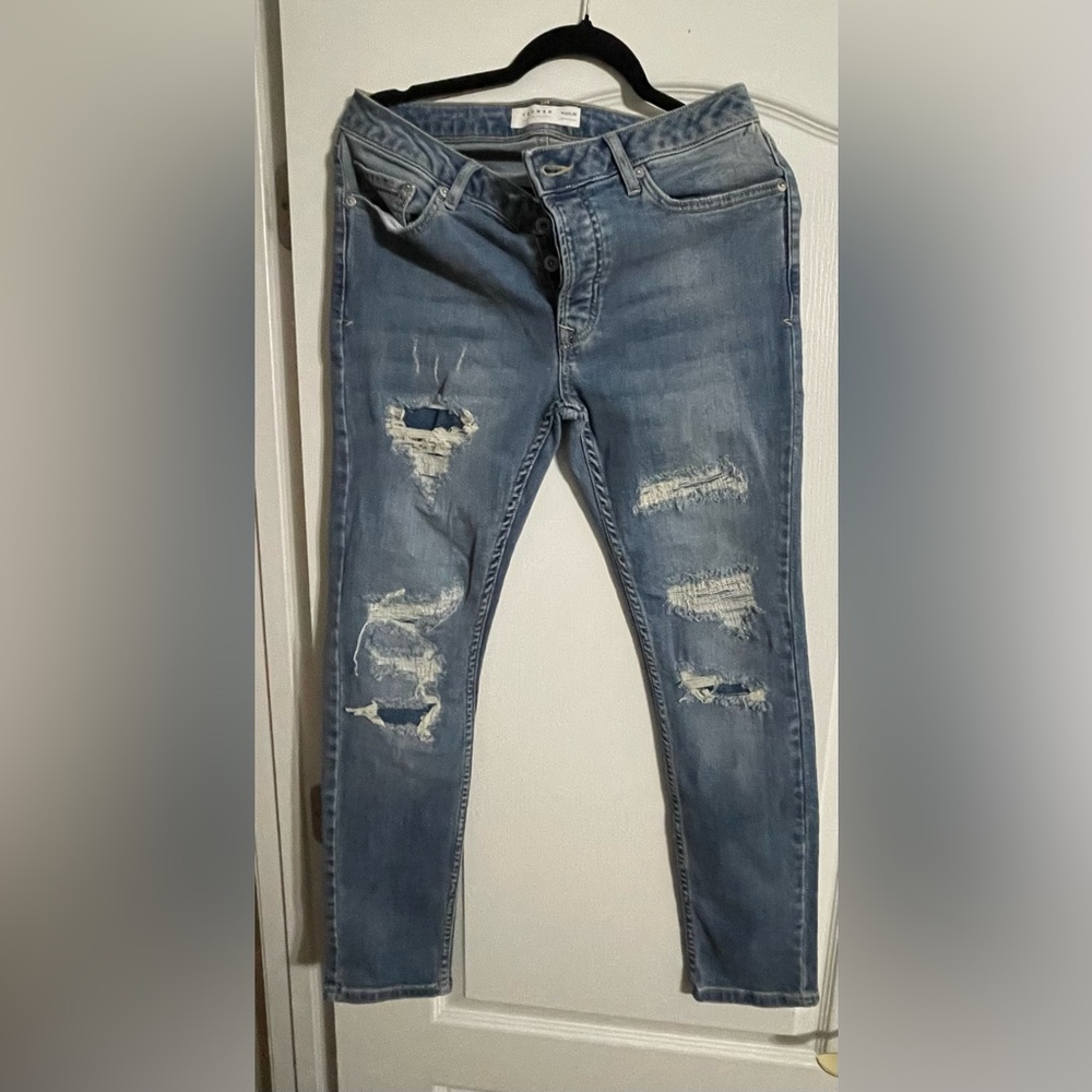 New Topman distressed jeans size 32/30